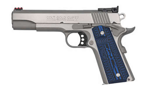 Handguns Colts Manufacturing Gold Cup 45ACP COLT GOLD CUP LITE 45ACP 5" STS • Model: Gold Cup